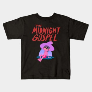 The Midnight Gospel- Clancy Gilroy Title. Kids T-Shirt